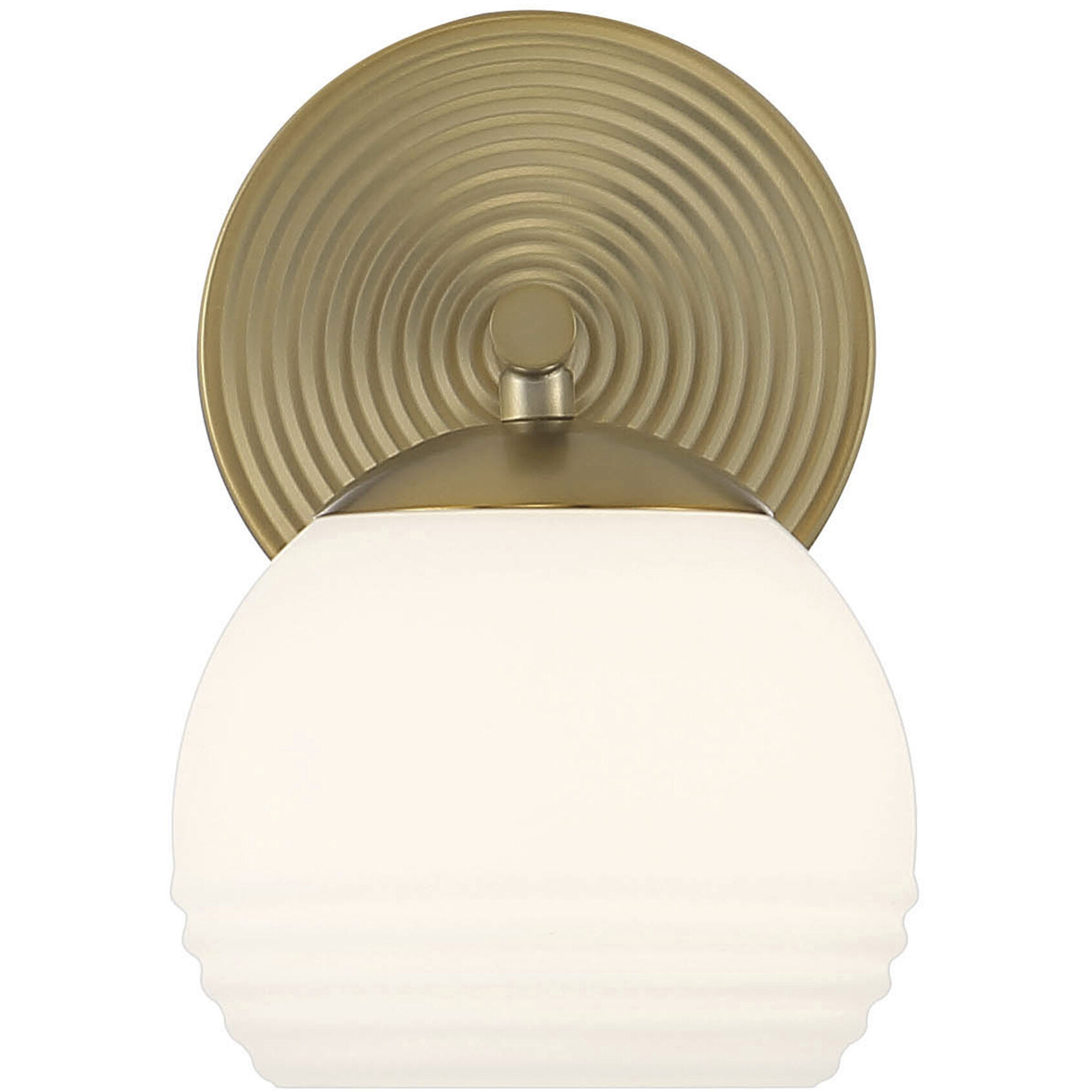 Moon Breeze 1 Light 6 inch Brushed Gold Wall Sconce Wall Light